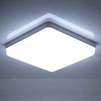 1 x RAW Customer Returns CANMEIJIA LED Ceiling Light 36W 6500K LED Ceiling Chandelier 3540LM Modern Chandeliers Square LED Ceiling Lamp Ceiling for Bedroom Kitchen Living Room Balcony Office, 23CM - RRP €22.8