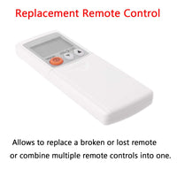 1 x RAW Customer Returns Air Conditioning Remote Control, Replacement, Suitable for Mitsubishi KD06ES, No Programming or Configuration Required - RRP €15.0