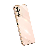 1 x Brand New TAUYN Case for Samsung Galaxy A14 5G, Soft TPU Silicone Phone Case, Electroplating Edge Shockproof Back Protective Case, Pink - RRP €21.6