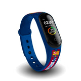 1 x RAW Customer Returns FIT FUN Smart Band Activity Bracelet with Official FC Barcelona Strap - RRP €34.61