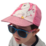 11 x Brand New ILS I LOVE SHOPPING Hat with Visor Boys Children s Adjustable Baseball Cap, Unicorn, One Size - RRP €250.8