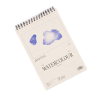 1 x RAW Customer Returns Hartem - watercolor pad with 30 sheets Ring binding Grammage 300 g m A4 29.7 x 21 cm  - RRP €20.4