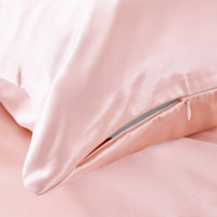 1 x RAW Customer Returns THXSILK 25 Momme Silk Pillowcase for Hair and Skin - Mulberry Silk Pillowcase - Hypoallergenic with Hidden Zipper - Pure Silk on Both Sides ... Charming Pink, 80x80cm  - RRP €54.44