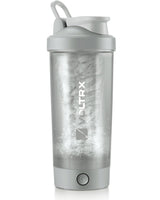 1 x RAW Customer Returns VOLTRX Protein Shaker Bottle, Titanus USB C Rechargeable Electric Protein Shake Mixer, Shaker Cups for Protein Shakes and Meal Replacement Shakes, BPA Free, 24oz - RRP €26.21