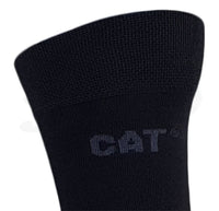 1 x RAW Customer Returns Caterpillar 15 pairs of CAT BUSINESS SOCKS fine women s and men s socks without rubber stockings size 35-50 43-46, 15 pairs black  - RRP €34.18