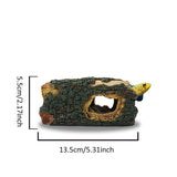 1 x RAW Customer Returns Ctpeng Aquarium Resin Cave Hollow Tree Trunk Aquarium Decoration Fish House Decoration for Small and Medium Aquariums - RRP €22.8