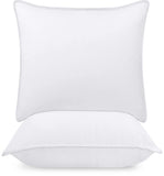 1 x RAW Customer Returns Utopia Bedding Head Pillow Set of 2 , 60 x 60 cm Sleeping Pillow, Breathable and Soft Pillow White  - RRP €24.58