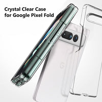 26 x Brand New Holilo PC Cover for Google Pixel Fold, Anti-Scratch Shockproof Silky Soft Touch Full Protection Full Body Protective Case - Transparent - RRP €280.8