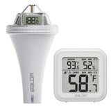 1 x RAW Customer Returns BALDR Pool Thermometer, 360 Degree Hemispherical Housing IP68, Vertical LCD Display, Floating, Easy to Read, Wireless Pool Thermometer, Waterproof Digital Floating Thermometer - RRP €37.3