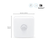 1 x RAW Customer Returns WiZ Smart WiFi Motion Sensor, for Indoors, Motion Detection up to 3M, Control via App or Voice Control Alexa, Apple HomeKit, Google Home  - RRP €19.67