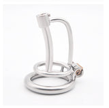 1 x RAW Customer Returns SeLgurFos Penis Cage Chastity Cage with 3 Catheters Stainless Steel Chastity Cage Hollow Breathable Chastity Belt Men Bondage Sex Toy 45mm  - RRP €34.78