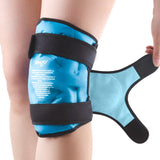 1 x RAW Customer Returns NEWGO Cooling Cuff Knee Cooling Bandage, Reusable Gel Cold Pack Knee Wrap Around Entire Knee for Knee Replacement Surgery, Knee Ice Pack for Knee Pain Relief, 1 Pack Blue  - RRP €25.99