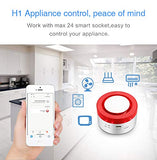 1 x RAW Customer Returns blint Tuya Smart Home Alarm System Wireless Anti-Theft WiFi Security Alarm System 433MHz Wireless Strobe Alarm Compatible with Alexa Google Home APP Samrt Life H1 - RRP €40.91