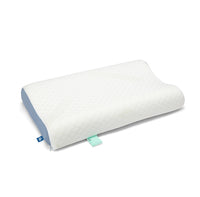 1 x RAW Customer Returns Zeropuntosei Self-Adaptive Cervical Pillow Memory Foam New 2024 Orthopedic Pillow for Neck Support Ergonomic Breathable Anti-snoring Hypoallergenic Washable Pillowcase - RRP €29.41