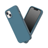 1 x RAW Customer Returns RhinoShield Case compatible with iPhone 13 14 SolidSuit - Shock-absorbing slim protective case with premium finish - 3.5 meter drop protection - Ocean Blue - RRP €29.99