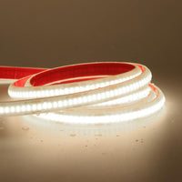 1 x RAW Customer Returns XUNATA COB LED Strip Self Adhesive 320LEDs m IP68 Waterproof 12V Super Bright Flexible LED Strip for Stairs Bedroom Christmas Party etc Natural White, 1m  - RRP €20.4