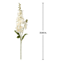 1 x RAW Customer Returns pieces artificial flowers delphinium artificial flowers delphinium textile artificial plants home d cor length 86cm, 9cm - RRP €16.99