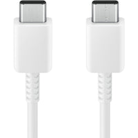 1 x RAW Customer Returns Samsung EP-DX310 Data cable for charging, USB Type-C to USB Type-C 3A,1.8 m , White - RRP €8.98