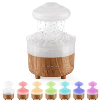 1 x RAW Customer Returns Cloud Humidifier, Mushroom Essential Oil Diffuser with 7 Colors Lights, Nano Mist, Can Be Used as a Night Light, Diffuser Rain Clouds Raindrops Humidifier for Bedroom, Children s Room White  - RRP €40.33