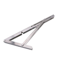 5 x Brand New Set of 2 NUZAMAS 16-inch 304 stainless steel folding shelf brackets for building folding shelves, tables and benches for small spaces, houses, apartments, laundries, RVs and the office - RRP €120.0