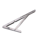 13 x Brand New Set of 2 NUZAMAS 16-inch 304 stainless steel folding shelf brackets for building folding shelves, tables and benches for small spaces, houses, apartments, laundries, RVs and the office - RRP €312.0