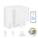 1 x RAW Customer Returns Smart Switch Toggle - Fingerbot Plus Smart Button Pusher Upgrade with Touch Control, Compatible with Smart Life App and Tuya BLE Hub for Alexa, Google Home and Timer Control - RRP €33.43