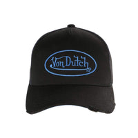 1 x RAW Customer Returns Von Dutch - Men s Baseball Cap Neo Blue Black Size One Size, blue - RRP €37.08