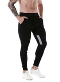 1 x Brand New HOOD CREW Men s Casual Gym Workout Training Pants Running Jogging Bottoms Sports Sweatpants with Pockets - RRP €20.15