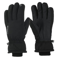 1 x RAW Customer Returns Touch Screen Warm Gloves - for Cycling, Riding, Running, Outdoor Sports,Unisex Sports Gloves Waterproof Windproof Anti-Slip Black Full Finger Winter Gloves L XL  - RRP €7.25