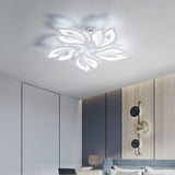 1 x RAW Customer Returns Comely LED Ceiling Light, 65W Modern Chandelier Lamp, 5 Heads Petal LED Ceiling Lamp 6000LM 6500K Cold White For Living Room Kitchen Bedroom Hallway - RRP €58.99