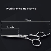 1 x RAW Customer Returns Dream Reach 6 In Hair Scissors Hairdressing Scissors Sharp Hair Cutting Scissors Japanese Stainless Steel 440C Handmade Extra Sharp Hairdressing Scissors Precise Cutting Haircut for Men and Women Best Gift - RRP €29.59