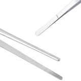 1 x Brand New ENLACE cooking tweezers stainless steel 30 cm, long tweezers for kitchens, grill tweezers stainless steel, kitchen tweezers, straight shape meat tweezers as a kitchen aid for cooking, grilling and baking - RRP €20.4