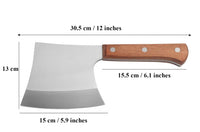 1 x RAW Customer Returns MLG Tools bone knife, full tang cleaver, heavy duty bone cleaver, meat cleaver, for large bones and frozen meat - RRP €26.21