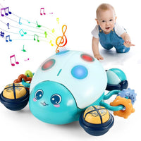 4 x Brand New Tigerhu Baby Toys from 6 12 Months Girl Boy Crawling Ladybug Gifts from 1 2 Years, with Lights, Music and Interactive System, - RRP €66.88