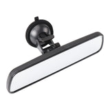 1 x RAW Customer Returns Anti-glare car rear view mirror for indoor use. Universal panoramic and wide-angle mirror with suction cup for car and boat. - RRP €21.99