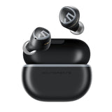 1 x RAW Customer Returns SoundPEATS Mini HS Bluetooth 5.3 Headphones, Hi Res Audio with LDAC Wireless Earbuds, AI Noise Cancelling Mic, Multipoint Connection, 36 Hours HiFi Stereo Sound, Lightweight for Sports - RRP €47.39