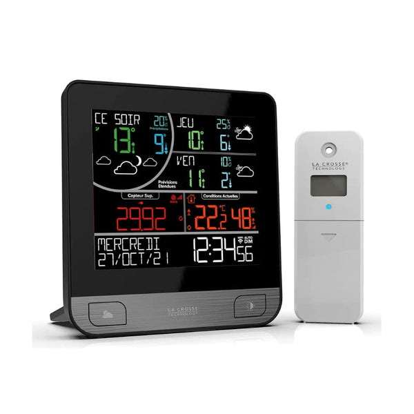 1 x RAW Customer Returns La Crosse Technology - LW3101 Wifi Weather Station with 3 Day Forecast - Silver - RRP €105.0