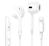 1 x RAW Customer Returns iPhone Headphones MFi Certified HiFi Stereo Noise Canceling Headphones with Integrated Microphone and Volume Control In-Ear Earphones Compatible with iPhone 14 13 12 11 SE XR XS 8 7 Plug and Play - RRP €21.6