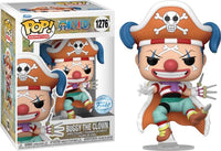 1 x RAW Customer Returns Funko Pop One Piece 1276 Buggy The Clown Sticker Special Edition FUN66428 - RRP €21.6