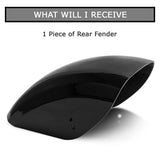 1 x RAW Customer Returns PSLER motorcycle rear mudguard fender for Harley-Davidson 1986-2022 and most motorcycle models - RRP €62.68