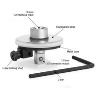 1 x RAW Customer Returns Shiwaki Torque Wrench Car,Torque Angle Gauge, Adjustable 1 2 Drive Torque Meter Wrench Set, Professional Measuring Tool - RRP €11.71