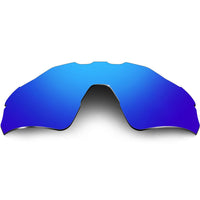 1 x RAW Customer Returns HiCycle2 Polarized Replacement Lenses fit for Oakley Radar EV Path Sunglasses Royal Blue  - RRP €60.0