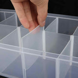 1 x RAW Customer Returns SENENQU Large sorting boxes for small parts, 30 compartments stackable sorting box, transparent plastic storage box for toys, jewelry, cosmetics accessories - 32x19x24CM - RRP €22.18