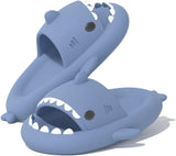 1 x RAW Customer Returns Shark Slippers Women Men Summer Non-Slip Home Slippers Bathroom Slippers Beach and Pool Sandals Shark Slides Thick Sole - RRP €22.99