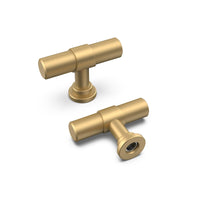 1 x RAW Customer Returns LONTON 10 pieces furniture knobs gold cabinet knobs vintage furniture knobs round cabinet knobs gold kitchen handles modern door knobs made of brass - RRP €21.17