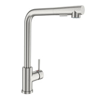 1 x RAW Customer Returns Kitchen Faucet Stainless Steel Kitchen Faucet Mixer Tap with Shower Extendable High Pressure 360 Swivel Sink Faucet Kitchen Two Jet Types Water Jet Types Faucet - RRP €40.1