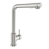 1 x RAW Customer Returns Kitchen Faucet Stainless Steel Kitchen Faucet Mixer Tap with Shower Extendable High Pressure 360 Swivel Sink Faucet Kitchen Two Jet Types Water Jet Types Faucet - RRP €42.66