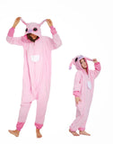 1 x RAW Customer Returns RandWind Animal Children s Onesie Halloween Costumes Animals Sleeping Pajamas KidPinkStitch-120  - RRP €28.99