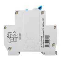 1 x RAW Customer Returns Differential circuit breaker, 1P N 4.5 kA, 30 mA 220 V, 1 DIN module, available 6 A, 10 A, 16 A, 25 A 1P N 16 A  - RRP €19.66