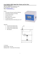 1 x RAW Customer Returns Savant Flow Meter DigiFlow 8000T, 3 8 by Eiger Filter - RRP €39.9